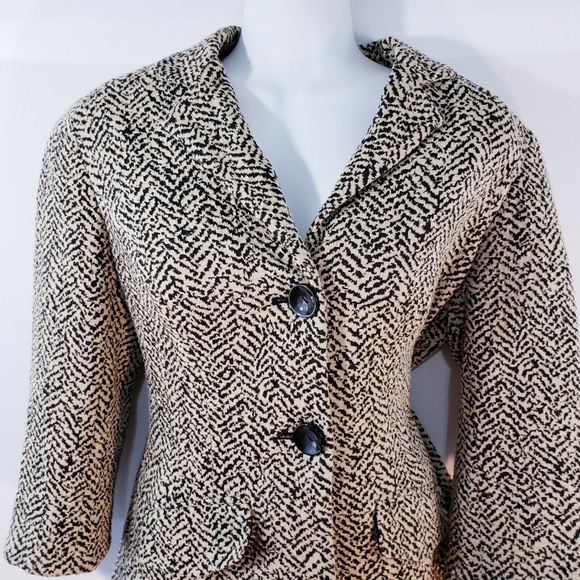 Coldwater Creek Womens Jacket Tweed Size 6 Lined I‎ - Picture 5 of 8